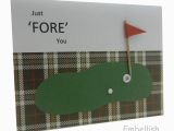 Golfing Birthday Cards Golf Birthday Card Handmade