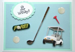 Golfing Birthday Cards Golf Birthday Greeting Card Golfing Golf by