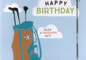 Golfing Birthday Cards Happy Birthday Golf Greeting Card Cards