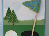 Golfing Birthday Cards Julie Kettlewell Stampin Up Uk Independent Demonstrator