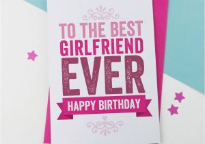 Good Birthday Cards for Girlfriend Birthday Card for Girlfriend by A is for Alphabet