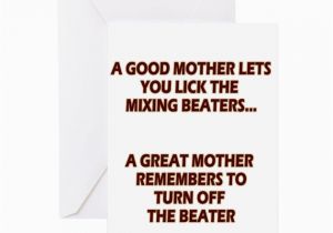 Good Mom Birthday Cards Good Moms Great Moms Greeting Card by Gotchaapparel