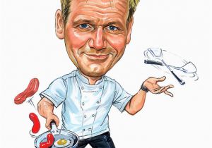 Gordon Ramsay Birthday Card Gordon Ramsay Painting by Art