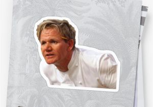 Gordon Ramsay Birthday Card Quot Gordon Ramsay Angry Celebrity Kitchen Nightmares Hells