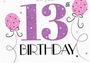 Granddaughter 13th Birthday Card Icg Sister 70th Birthday Card Big Pink Purple Lilac