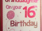 Granddaughter 16th Birthday Cards Granddaughter 16th Birthday Card Ebay