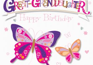 Granddaughter Birthday Card Images Great Granddaughter Happy Birthday Greeting Card Cards