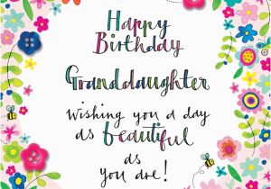 Granddaughter Birthday Card Images Press8 Granddaughter Happy Birthday Floral Relations