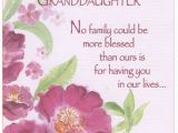 Granddaughter Birthday Card Sayings Pink Flowers with Glitter Z Fold Granddaughter Birthday