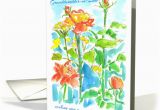 Granddaughter In Law Birthday Card Happy Birthday Granddaughter In Law orange Roses