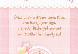 Granddaughters 1st Birthday Card for A Sweet Granddaughter 39 S First Birthday Card Greeting