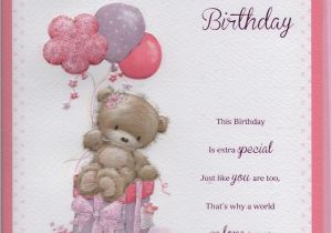 Granddaughters 1st Birthday Card for A Wonderful Granddaughter On Your 1st Birthday Large