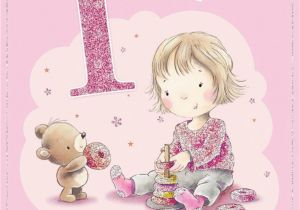 Granddaughters 1st Birthday Card Granddaughter 39 S 1st Birthday Card 1 today Little Girl