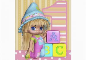 Granddaughters 1st Birthday Card Great Granddaughter 1st Birthday Card Zazzle Co Uk
