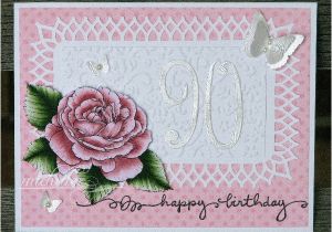 Grandma 90th Birthday Card Happy 90th Birthday Grandma