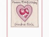 Grandma 90th Birthday Card Personalised Grandma Birthday Card by Milly and Pip