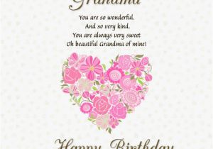 Grandma Birthday Card Sayings Grandma Happy Birthday Pictures Photos and Images for