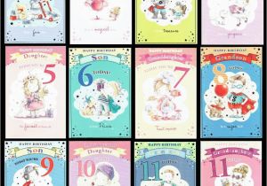 Grandson Birthday Cards Age 3 Age 1 to 11 Relation Birthday Cards son Daughter