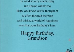 Grandson Birthday Wishes Greeting Cards Grandson Happy Birthday Greeting Card Lovely Greetings