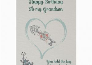 Grandson Birthday Wishes Greeting Cards Happy Birthday Grandson Greeting Card Zazzle