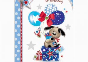 Grandson Birthday Wishes Greeting Cards Special Grandson 39 S 1st Birthday Card Karenza Paperie