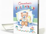 Grandson First Birthday Card Grandson 39 S 1st Birthday Boy Teddy Pillows Giraffe Card