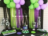 Grave Digger Birthday Decorations Grave Digger Party Monster Jam 2nd Birthday Pinterest