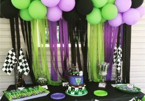Grave Digger Birthday Decorations Grave Digger Party Monster Jam 2nd Birthday Pinterest