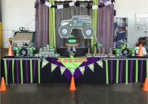 Grave Digger Birthday Decorations Monster Jam Gravedigger Birthday Party Ideas Monster Jam