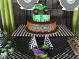 Grave Digger Birthday Decorations Monster Jam Gravedigger Birthday Party Ideas Photo 6 Of