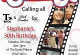 Grease Birthday Invitations Get Lots Of Fun with Grease themed Party Home Party