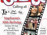 Grease Birthday Invitations Get Lots Of Fun with Grease themed Party Home Party