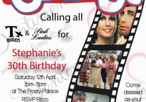 Grease Birthday Invitations Get Lots Of Fun with Grease themed Party Home Party