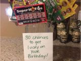 Great 30th Birthday Presents for Him Scratch Card Bouquet 30th Birthday for Him In 2019