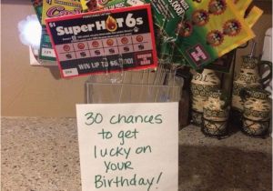 Great 30th Birthday Presents for Him Scratch Card Bouquet 30th Birthday for Him In 2019