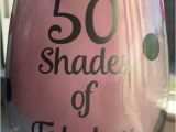 Great 50th Birthday Gifts for Her 50th Birthday Gift 50 Shades 50 Shades Of Fabulous Wine
