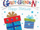 Great Grandson 2nd Birthday Card Great Grandson Happy Birthday Greeting Card Cards Love