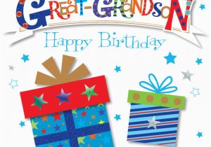 Great Grandson 2nd Birthday Card Great Grandson Happy Birthday Greeting Card Cards Love