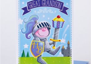 Great Grandson Birthday Cards Birthday Card Great Grandson Knight Only 29p