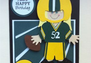 Green Bay Birthday Cards Green Bay Packer Bd Card and Cricut Everyday Paper Doll