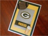 Green Bay Birthday Cards Green Bay Packers Happy Birthday Football Handmade Greeting