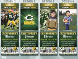 Green Bay Packers Birthday Invitations Green Bay Packers Football Invitation Sport by Sportbirthday