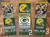 Green Bay Packers Birthday Invitations Nfl Green Bay Packers Birthday Invitation Ticket Flickr