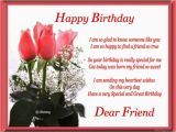 Greeting Card for Birthday Of Friend Birthday Wishes for Friend Wishes Greetings Pictures