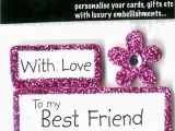 Greeting Card for Birthday Of Friend Happy Birthday Best Friend Diy Greeting Card toppers