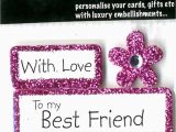 Greeting Card for Birthday Of Friend Happy Birthday Best Friend Diy Greeting Card toppers