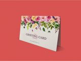 Greeting Card Universe Online Birthday Card Free Standing Greeting Card Mockup Dribbble Graphics