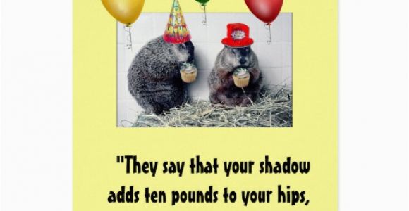 Groundhog Day Birthday Card Groundhog Day Birthday Card Zazzle