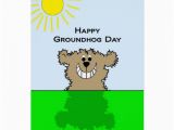 Groundhog Day Birthday Card Happy Groundhog Day Greeting Card Zazzle