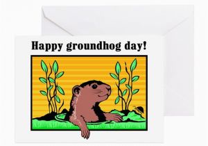Groundhog Day Birthday Card Happy Groundhog Day Greeting Cards Pk Of 10 by Justholidays